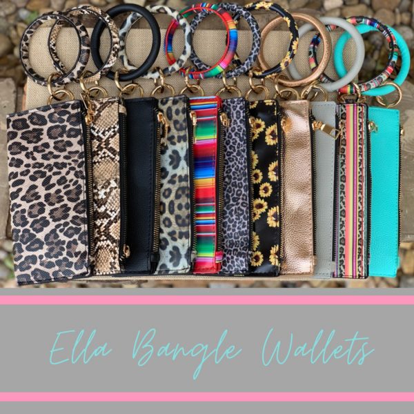Ella Bracelet Bangle w/ removable Wallet