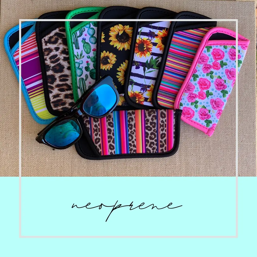 Sally Neoprene Wristlet Keychain