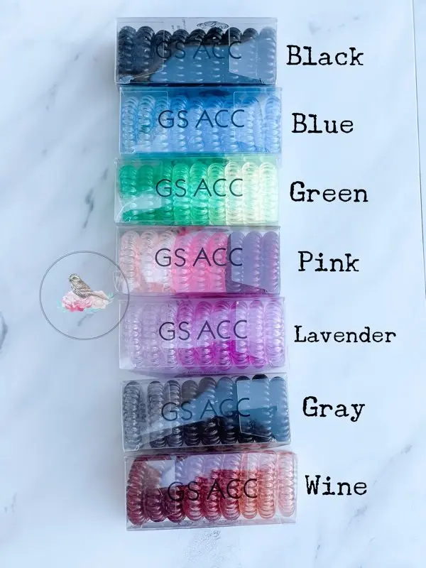 Mini Telecord Hairtie Box (Set of 9)