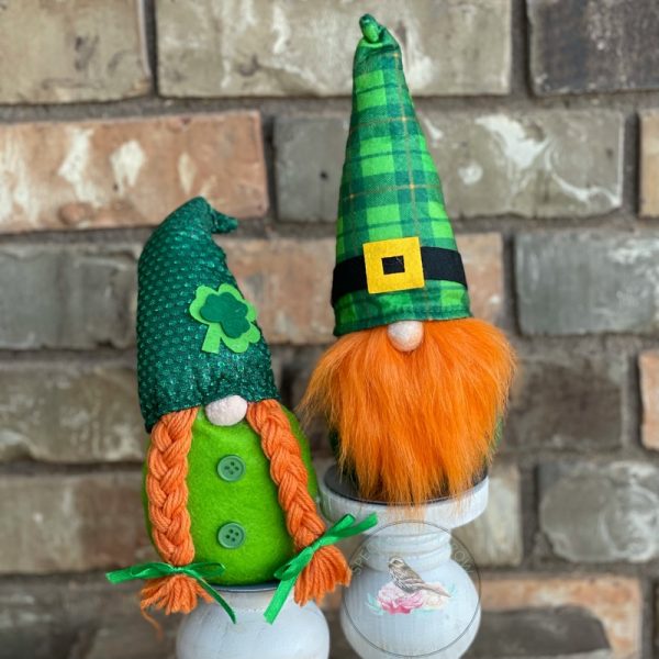 Murphy St. Patricks Day Gnome Shelf Sitter (Set)