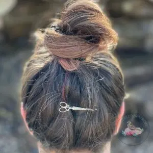 Vintage Scissors Hair Pin