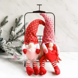 Key to my Heart Gnome Shelf Sitter Set