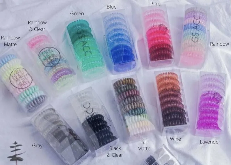 PRE-ORDER Mini Telecord Hairtie Box (Set of 9)